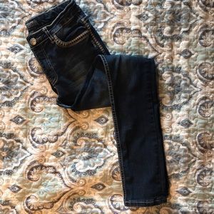 Girl’s Silver Skinny Jeans *NWOT*
